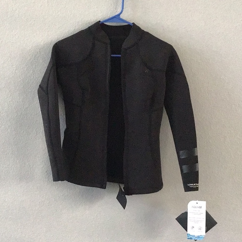 Hurley Advantage Wetsuit Jacket - Medium; Black
